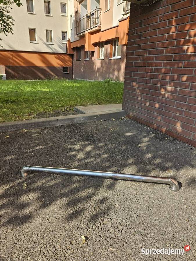 Chromowana Poręcz ze stali nierdzewnej