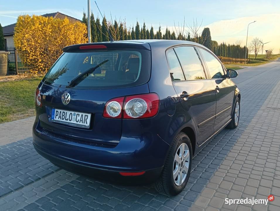 VW Golf V Plus 16 MPI 2006r Sprowadzony Rok produkcji 2006 Słupsk