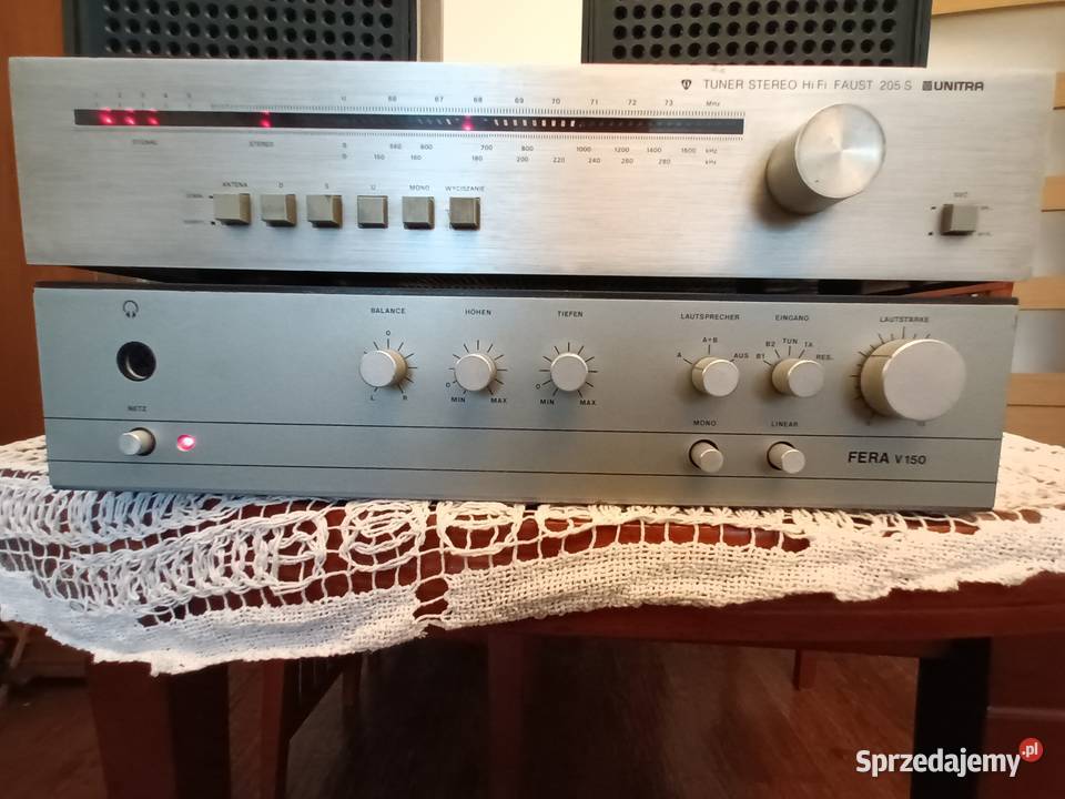 Unitra Tuner Faust 205 S przestrojony UKF 88108 śląskie Tychy