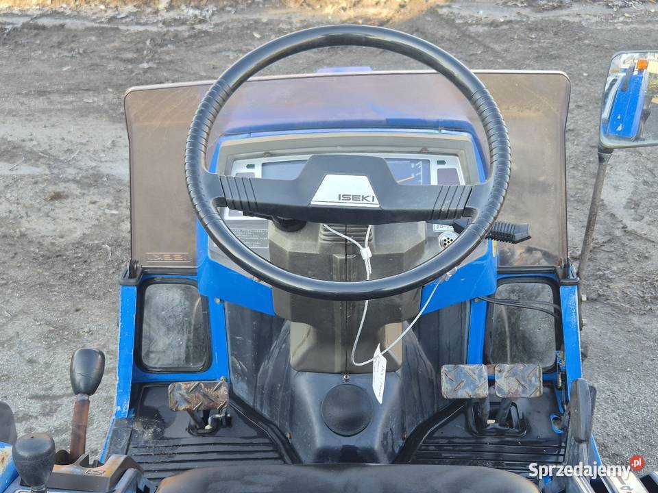 Traktorek ISEKI TU175F 17 44 Wspomaganie Napęd 4x4 Małuszyn
