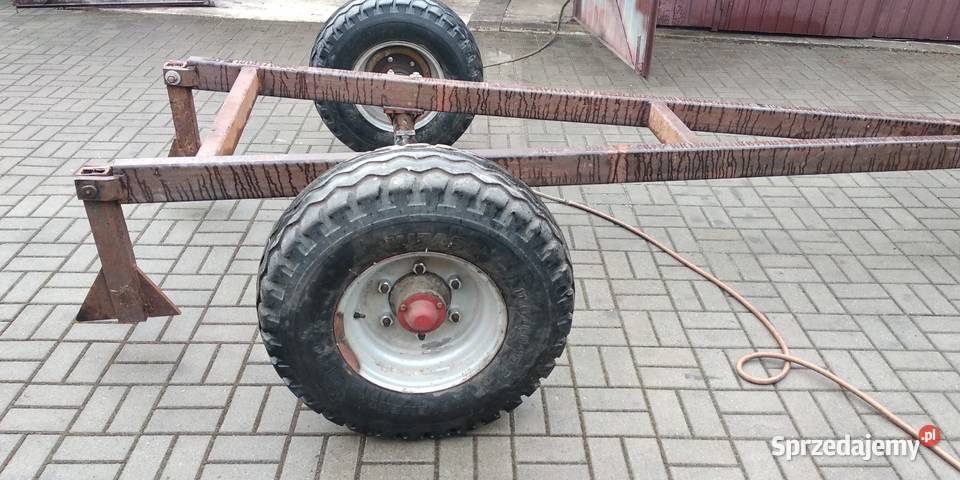 Rama i oś do przyczepy nieuszkodzony sprzedam