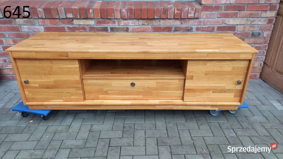 Szafka RTV Komoda drewniana dębowa Szafka pod Komody zachodniopomorskie Gawroniec