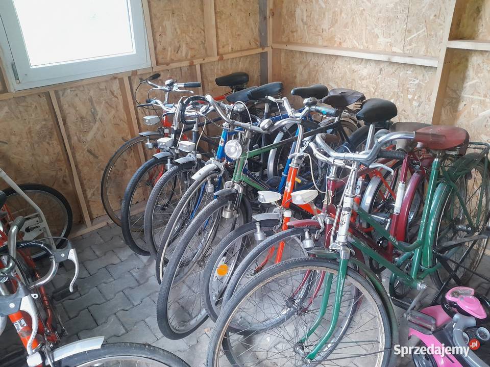 Kolekcja starych rowerow Gilowice