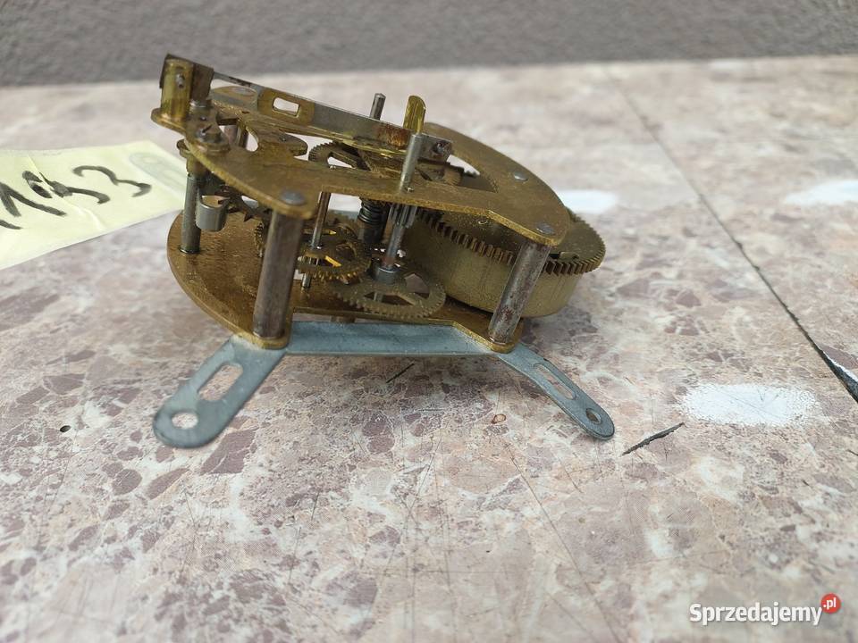 M193 Mechanizm starego małego zegara chodzik Tczew sprzedam