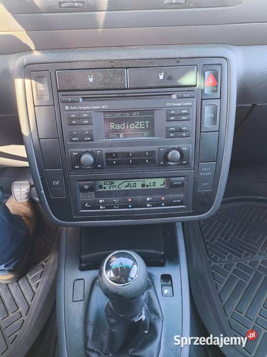 Sprzedam Vw Sharan 19 TDI 115 granatowy Wieluń
