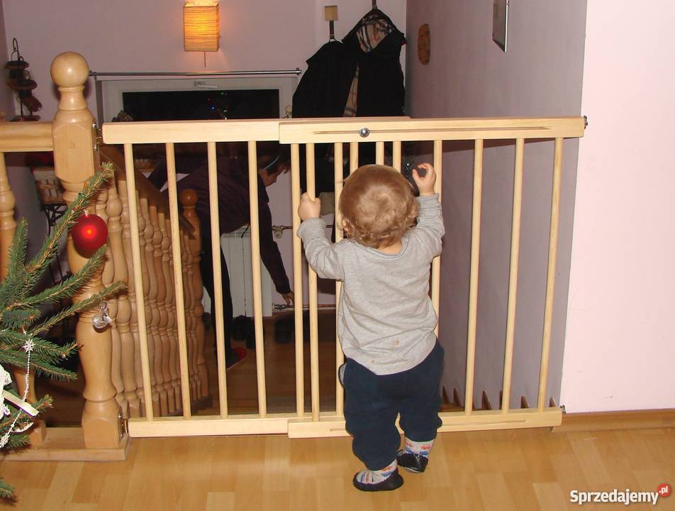 Nowa bramka ochronna zabezpieczająca drewniana Skawina sprzedam