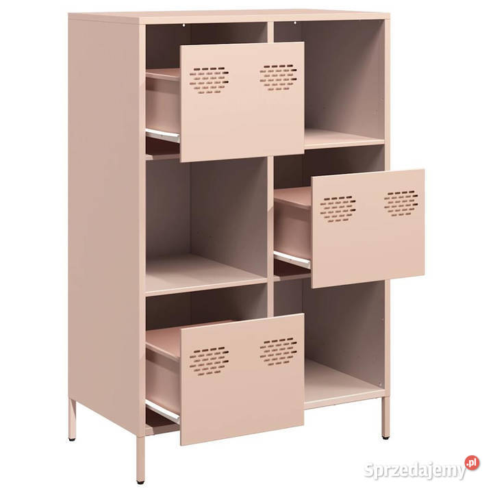 Szafka różowa 68x39x1035 stal WM851407 Warszawa
