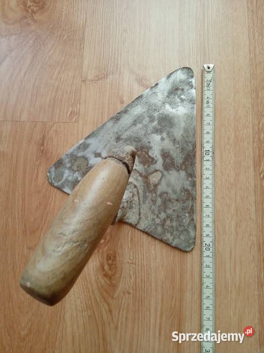 Kielnia murarska trójkątna 20 z drewnianą Poznań