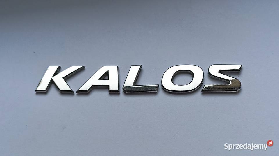 Napis Chevrolet Kalos 0204r Pozostałe kujawsko-pomorskie sprzedam