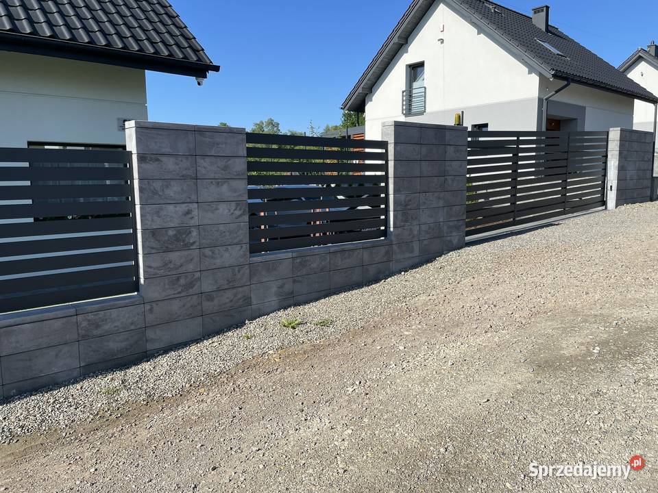 Ogrodzenia ogrodzenie palisadowe przęsła Czechowice-Dziedzice