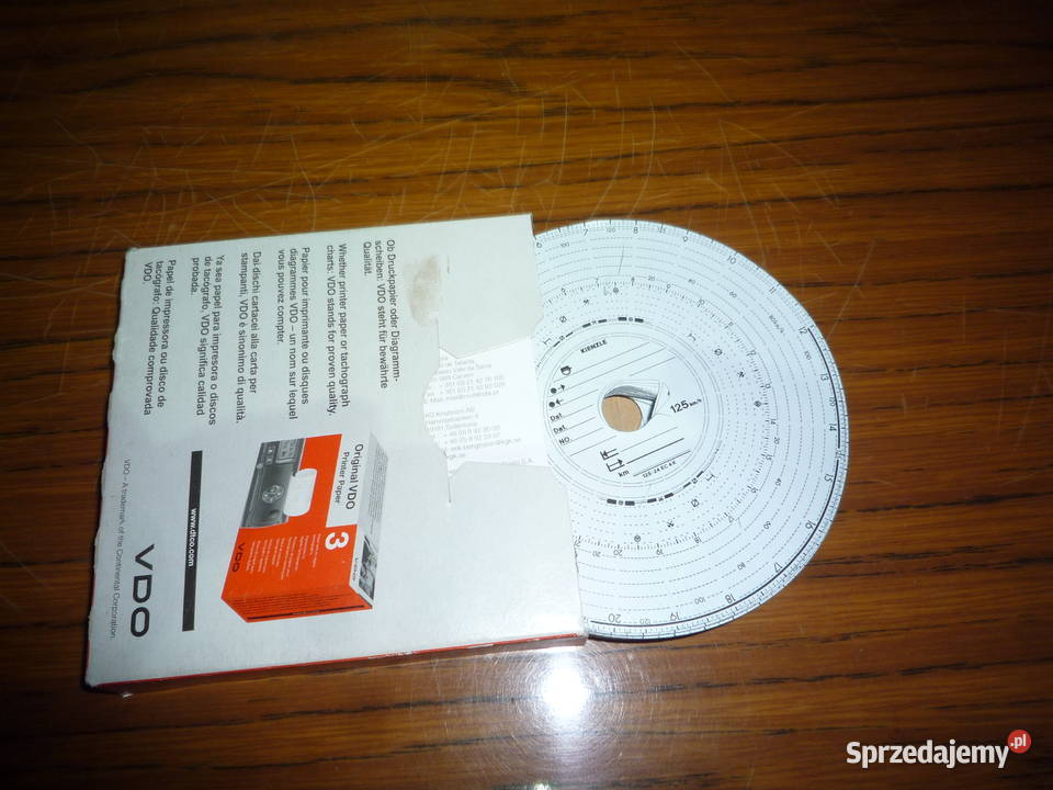 tarczki do tachografu tarcze tacho Chmiel