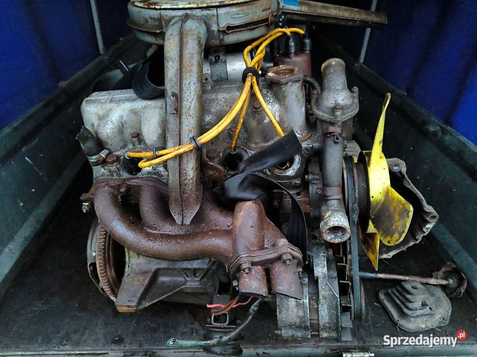 Fiat 125p 1500 silnik skrzynia biegow lewarek Silniki kompletne Stalowa Wola