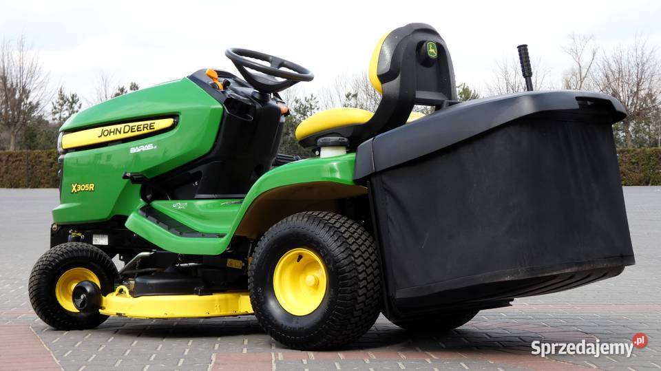 Traktorek kosiarka JOHN DEERE X305R Kawasaki 2 Świnice Warckie