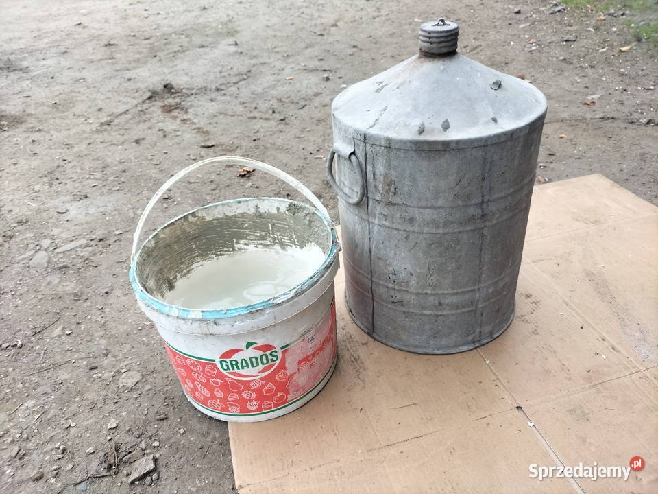 STARY KANISTER BECZKA BAŃKA NA PALIWO Kamień-Kolonia sprzedam