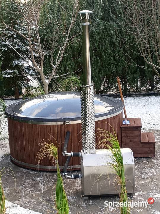 Balia Ogrodowa Gorąca Beczka Kąpielowa Sauna drewno Meble ogrodowe Szczecinek