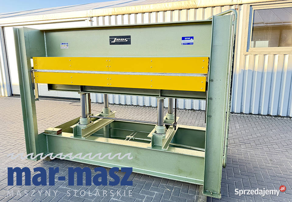 Prasa dwu półkowa hydrauliczna do forniru JOOS Sierakowice sprzedam