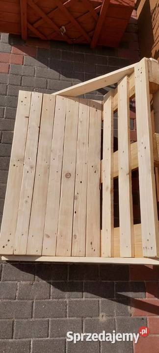 Ławka z palet szerokosc100 wyszlifowana Przodkowo