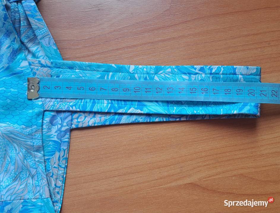 Sukienka letnia luźna niebieski małopolskie Brzesko