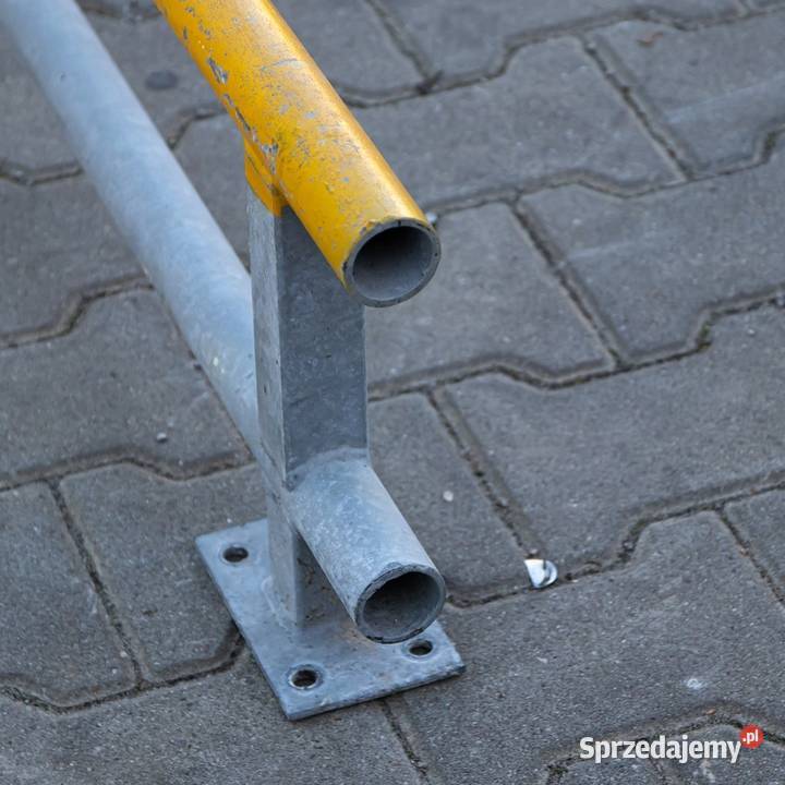 Barierka Ochronna Stalowa z Poprzeczką Odbojnica Magazynowanie Biznes i Przemysł podkarpackie Chmielów