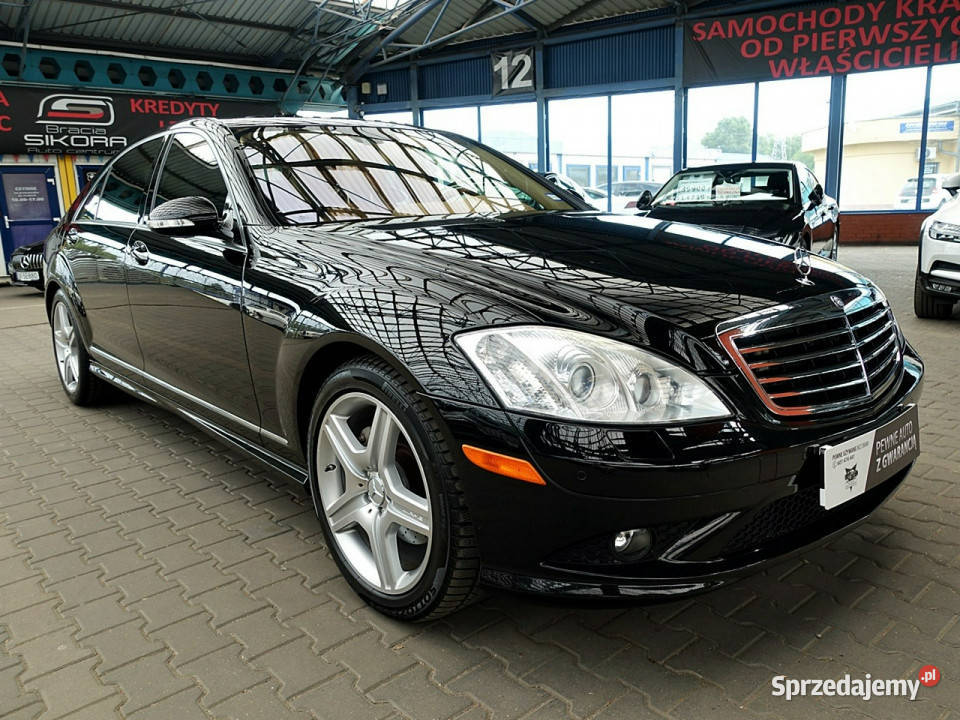 Mercedes S 550 LONG 55 V8 387 1Wł BEZWYP Serwis Mercedes-Benz