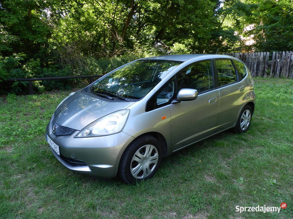 Honda Jazz III śliczna sprawna niezawodna BEZ komputer pokładowy Samochody osobowe Puszczykowo