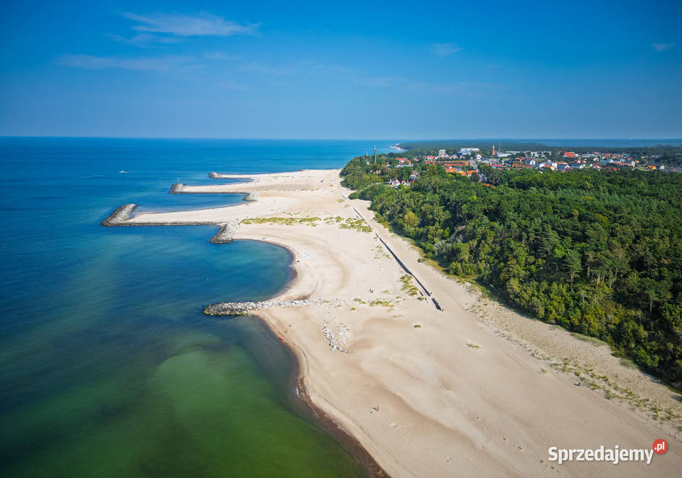 Działka budowlana morzem Jarosławiec utwardzona Postomino