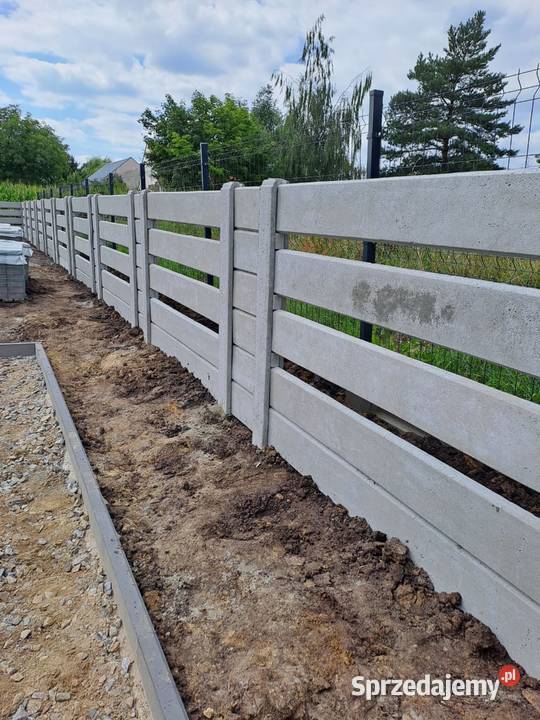 Ogrodzenia betonowe Lubin Montaż Producent Ogrodzenia i bramy dolnośląskie