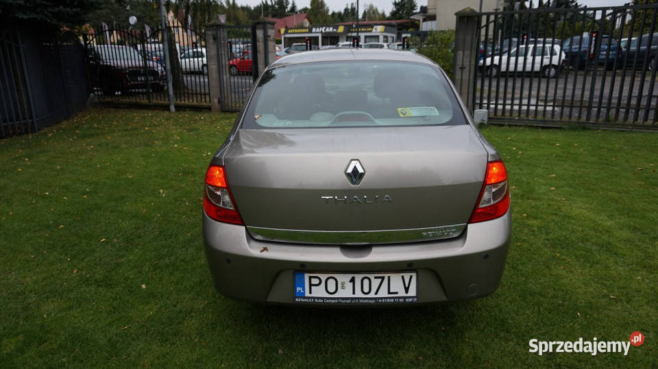 Renault Thalia Polski salon Gwarancja II 2008 manualna Zielona Góra