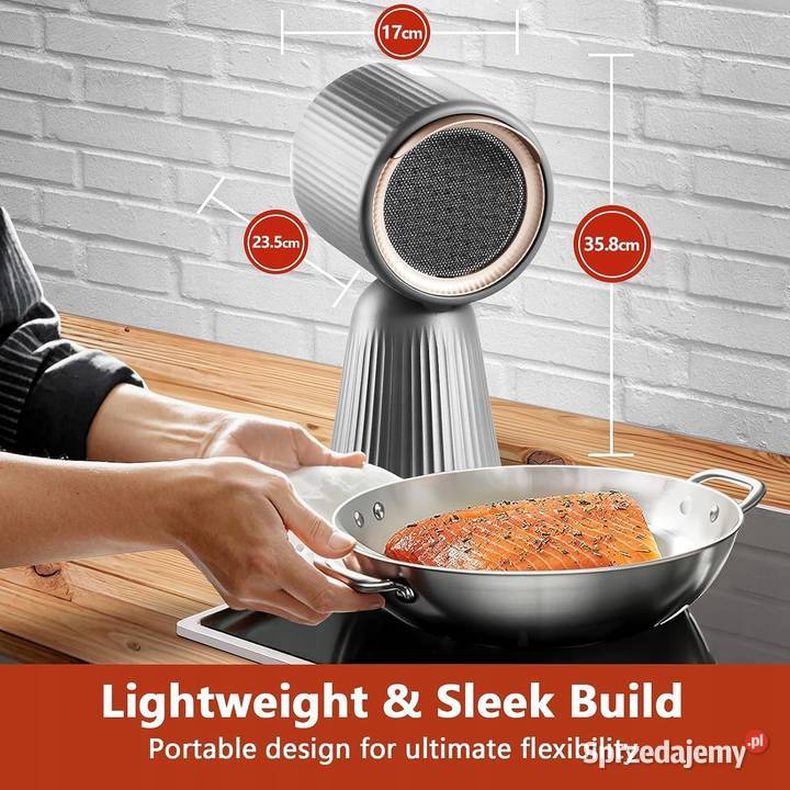 Okap Kuchenny SNDOAS 180mh Silne Ssanie Filtr Myszyniec