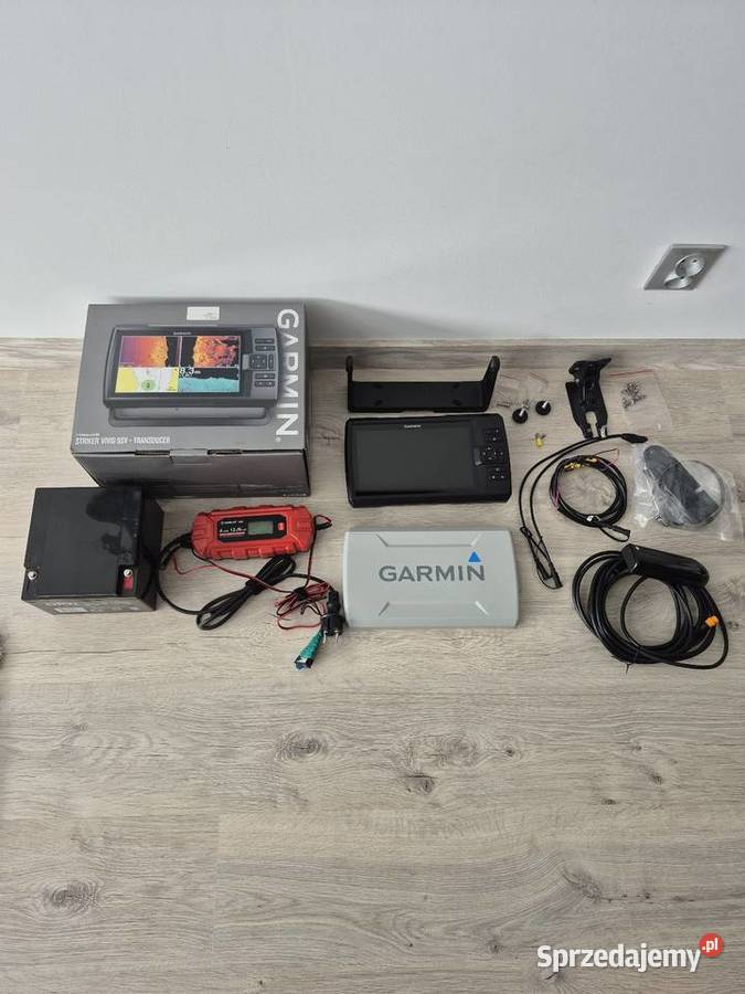 Garmin Striker vivid 9sv akumulator ladowarka Pozostałe Łomża