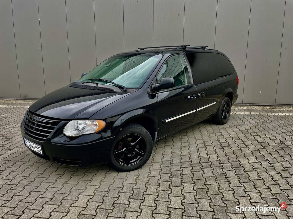 ŚlicznyChryslerVoyager2006r38GazAutomatLONG7OsobH garażowany Zduńska Wola