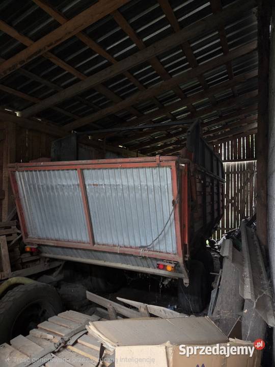 Przyczepa objętościowa deutz fahr f570 Wyrąb Karwacki sprzedam