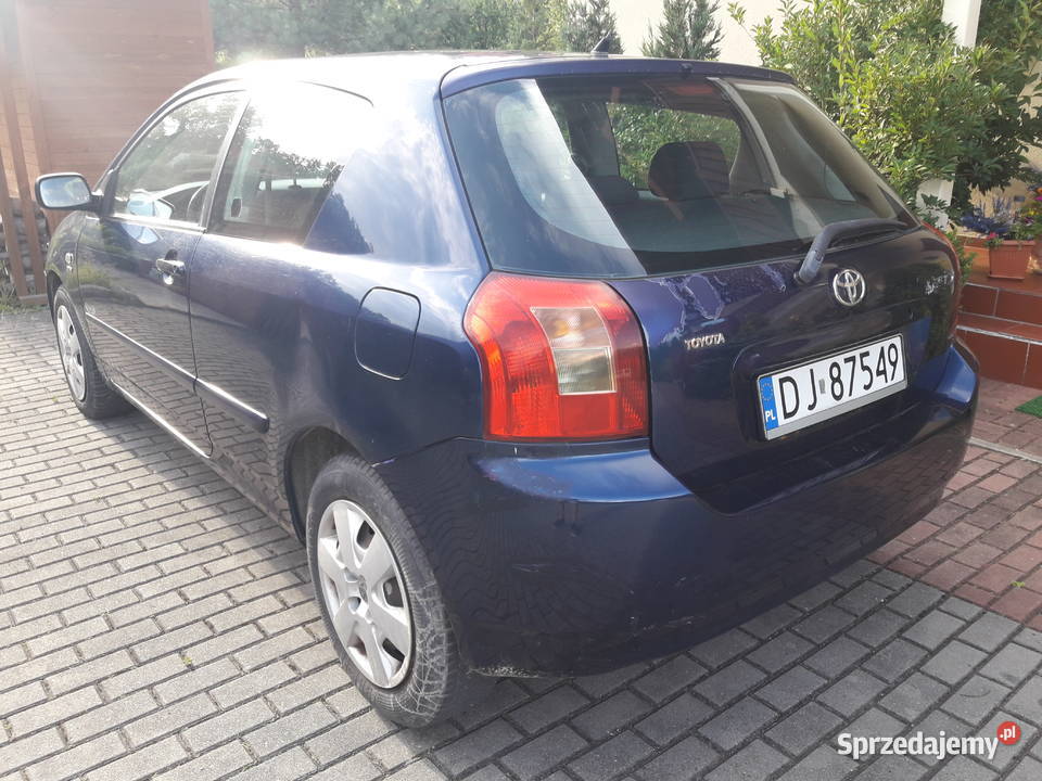 Toyota Corolla E12 benzyna 16 świeże opłaty Jelenia Góra
