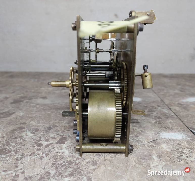 M170 Mechanizm starego zegara ściennego pełna pomorskie sprzedam