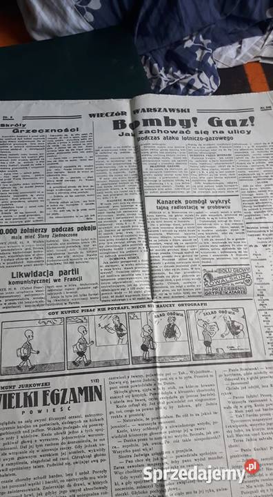 Gazeta Wieczór Warszawski 31081939 Słupsk