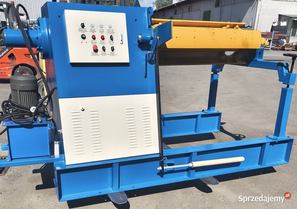 Rozwijak / Odwijak Do blachy w kregu 5T - Automat/ hydrauliczny  55000zl