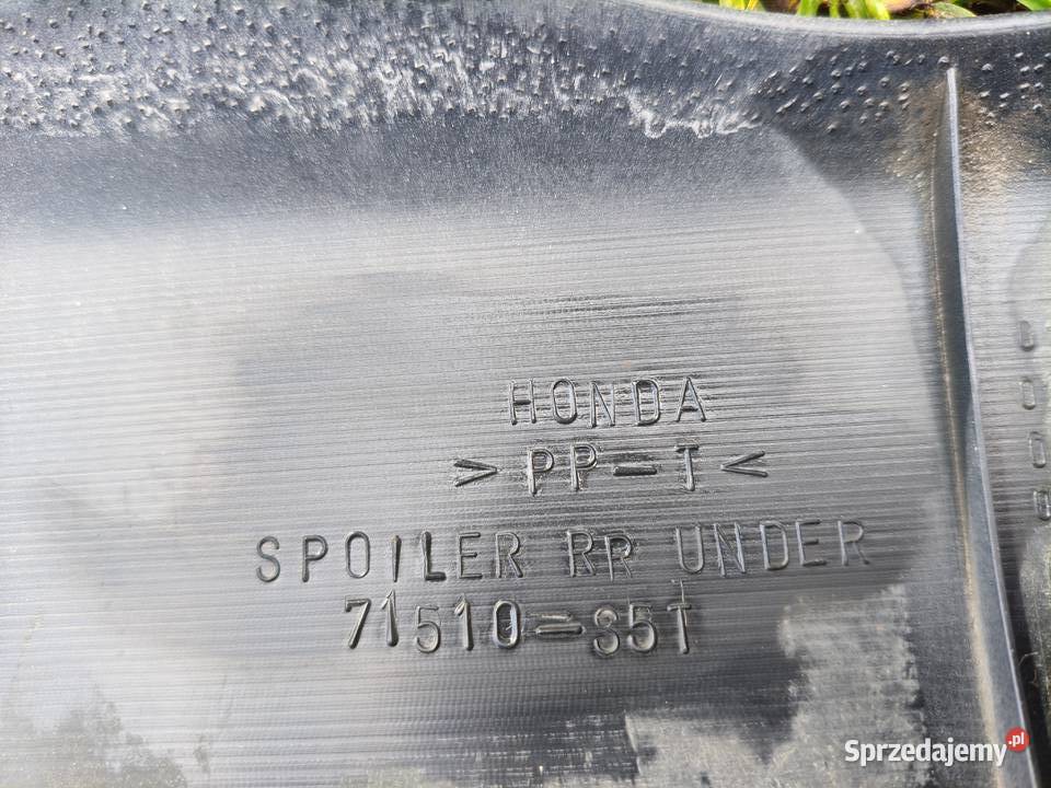 Dokładki zderzaków przód tył spoiler lotka Honda Chełm