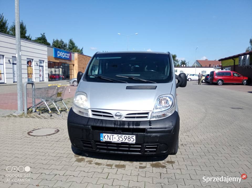 Nissan Primastar Renault Trafic 2006r 25 dci 9 Tarnów