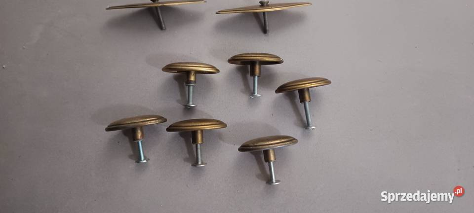 Gałka meblowa stare złoto Retro kujawsko-pomorskie Koronowo