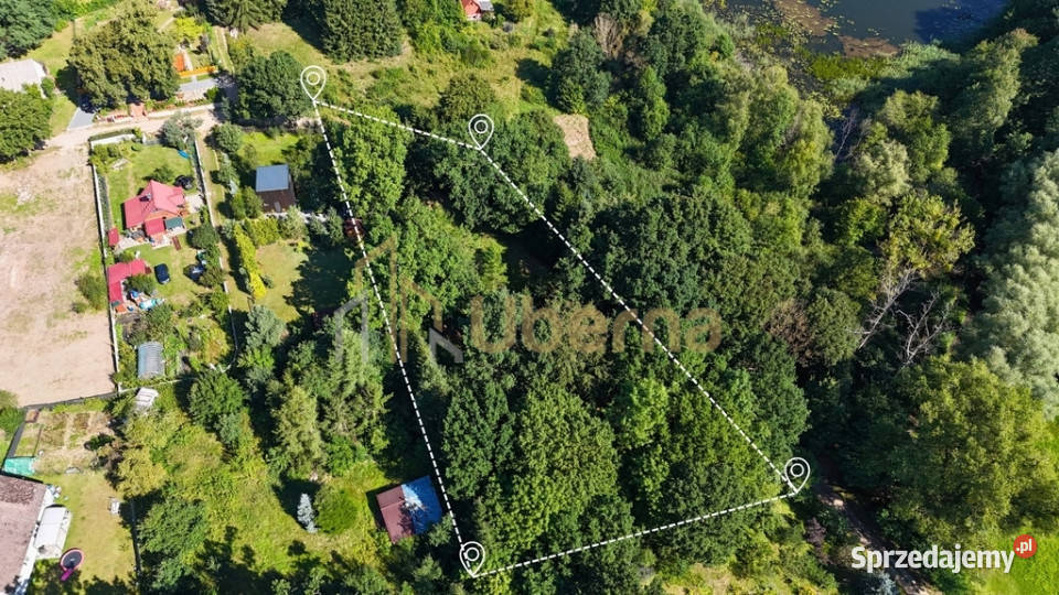 Działka 3206 m jeziorze z WZ zachodniopomorskie Klępnica sprzedam