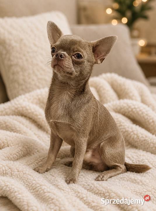 Reproduktor chihuahua Lilac badania DNA