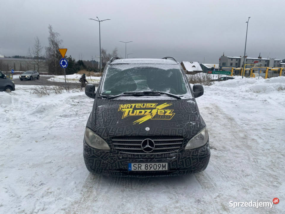 Mercedes Vito long 30cdi v6 automat komputer pokładowy Gdańsk