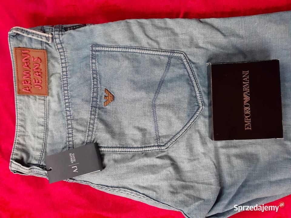 Armani Giorgio Aj jeansy spodnie 3436 piękne