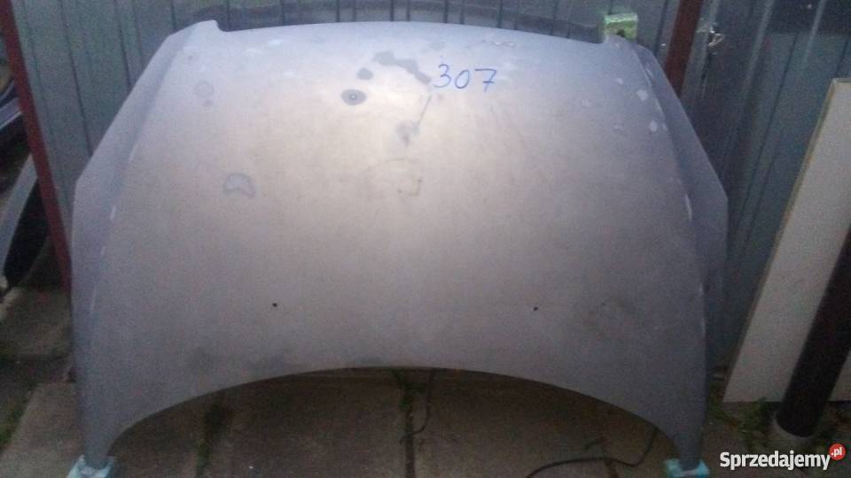 maska Peugeot 307 HB r0108 części blacharskie Piotrków Trybunalski sprzedam