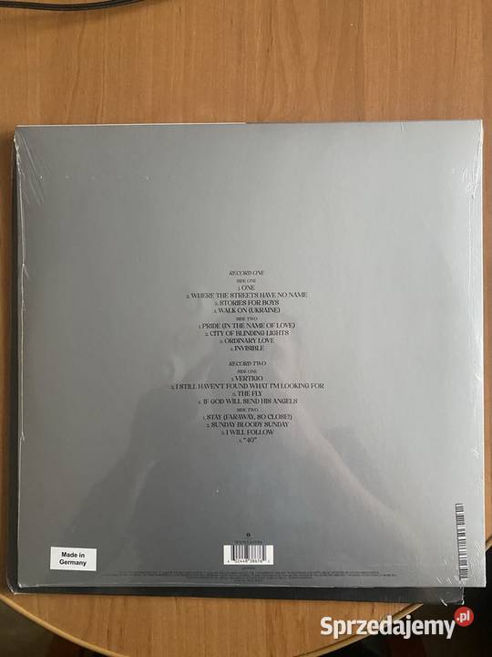 U2 Songs Of Surrender 2LP 180g NOWY winyl wielkopolskie Ostrów Wielkopolski