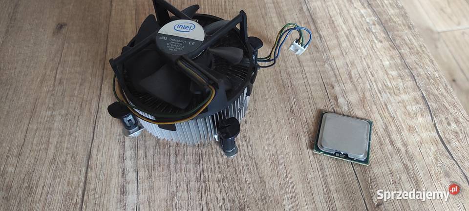 Procesor INTEL Core2Duo E6750 z oryginalnym małopolskie