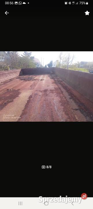 Przyczepa rolnicza HK8 wywrotka 8T Malbork