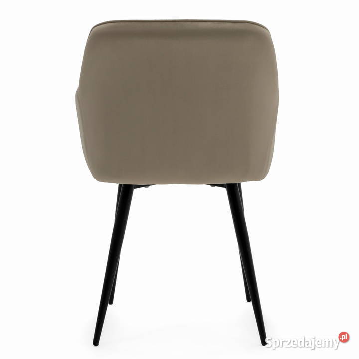 Ciemnobeżowe Krzesło Tapicerowane Lago Wysyłka
