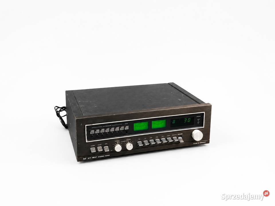Kultowy Tuner Vintage DUAL CT 1641 Klasyka z Lat Radioodtwarzacze Poddębice sprzedam