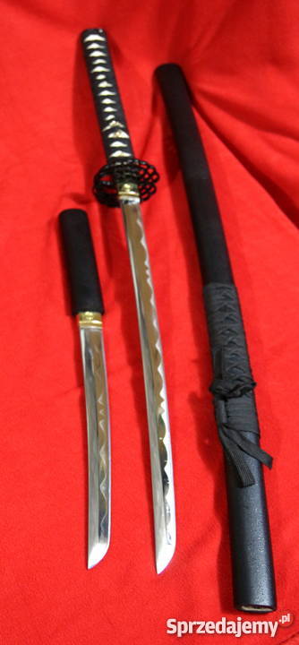 Japoński miecz wakizashi i sztylet tanto w podlaskie